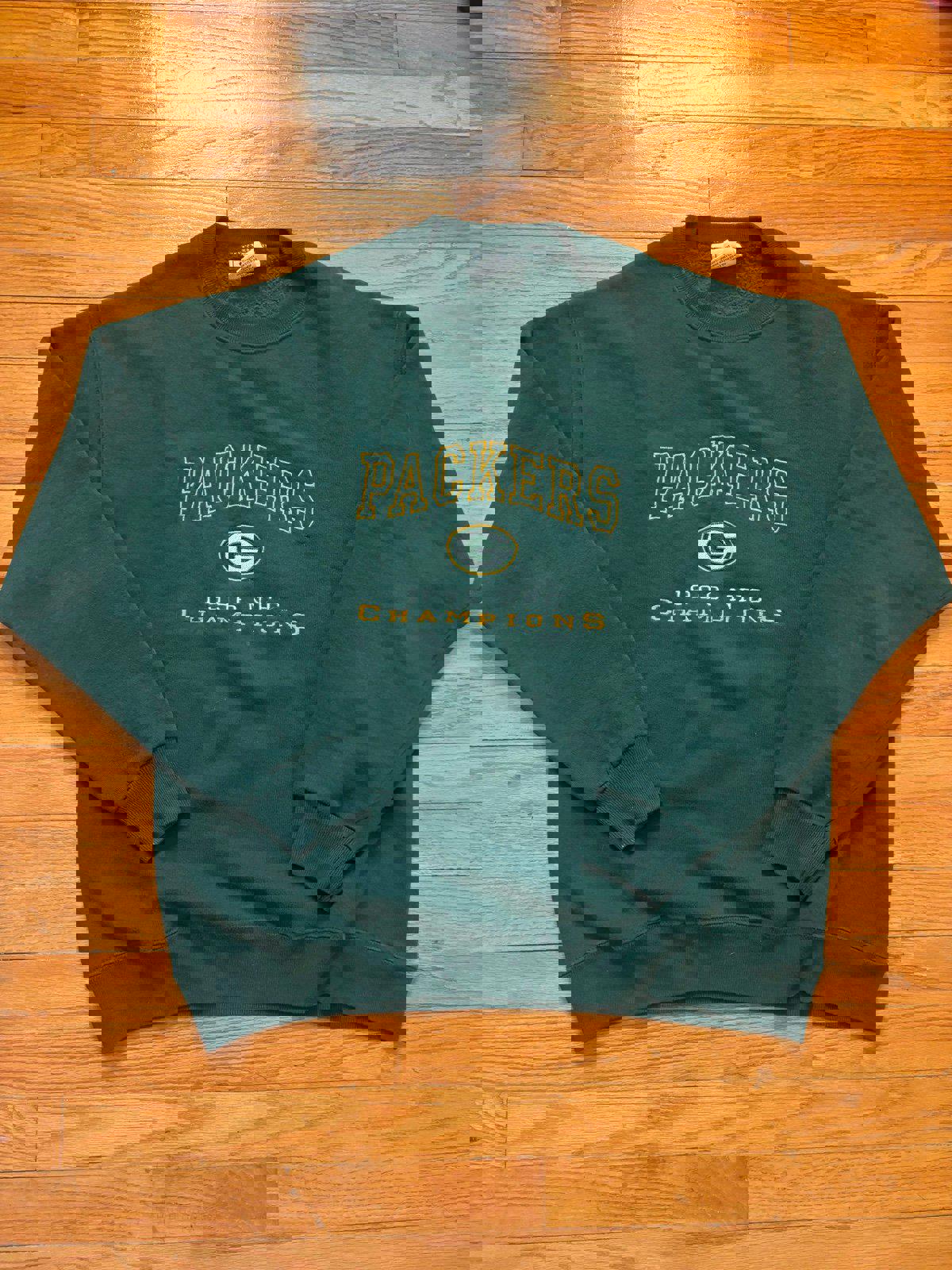 Vintage 90s NFL Green Bay Packer NFC Champions Crewneck Sweater