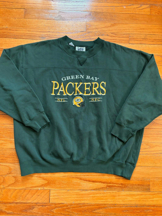 Vintage 90s NFL Green Bay Packer Crewneck Sweater