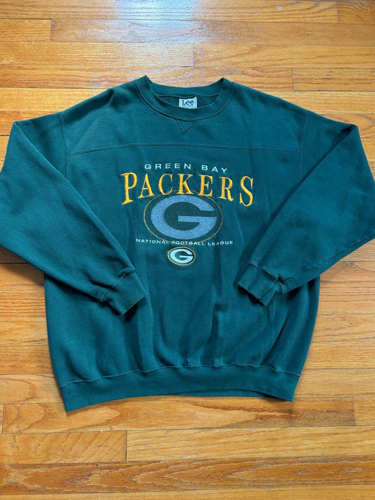 Vintage 90s NFL Green Bay Packer Crewneck Sweater