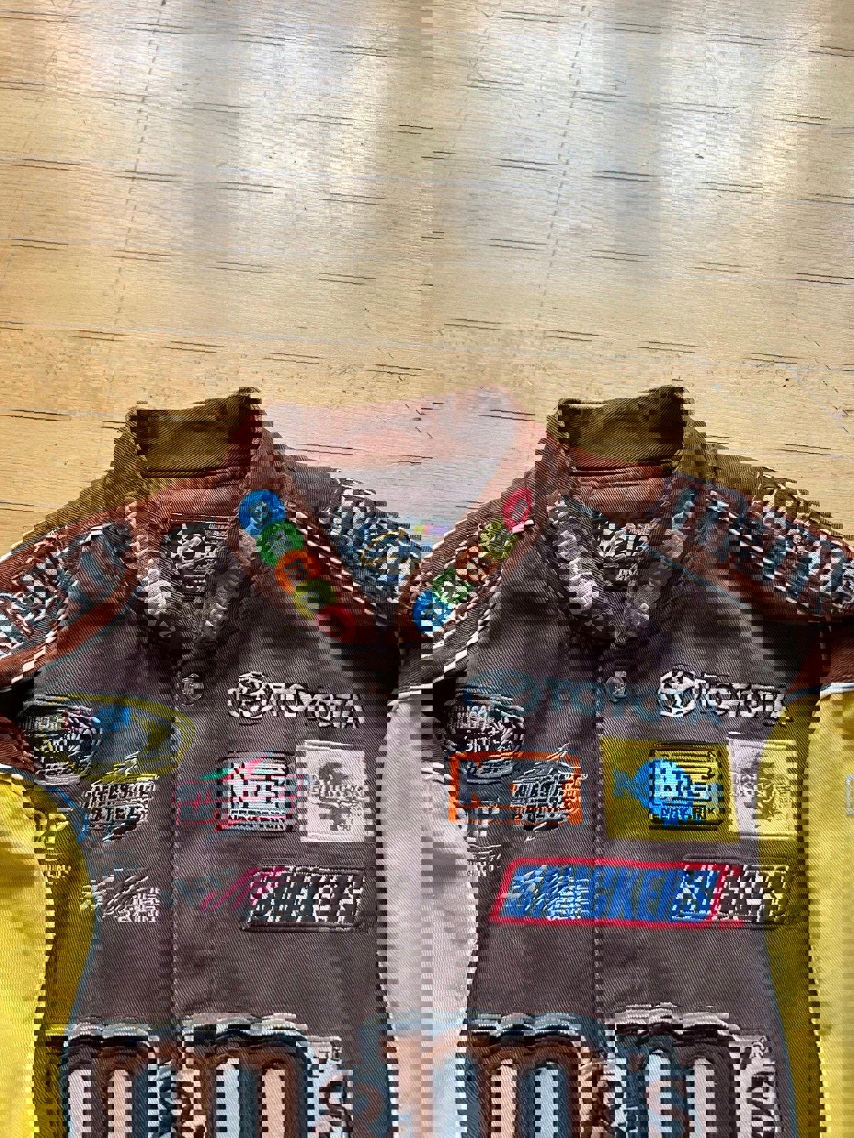 Vintage NASCAR M&M's Kyle Busch Racing Jacket