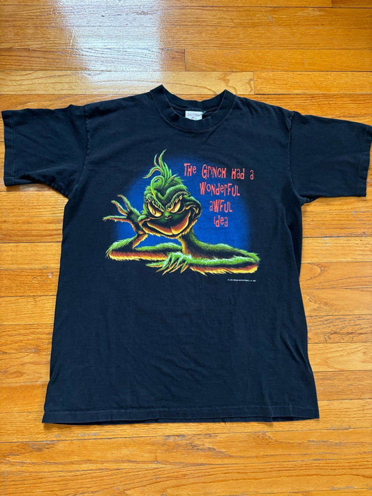 Vintage 1997 Dr Seuss How Grinch Stole Christmas T-Shirt