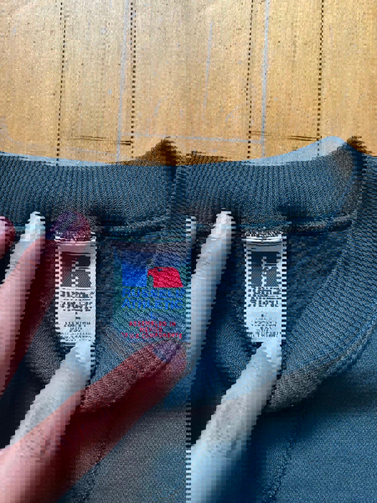 Vintage Russell Athletic Green Crewneck