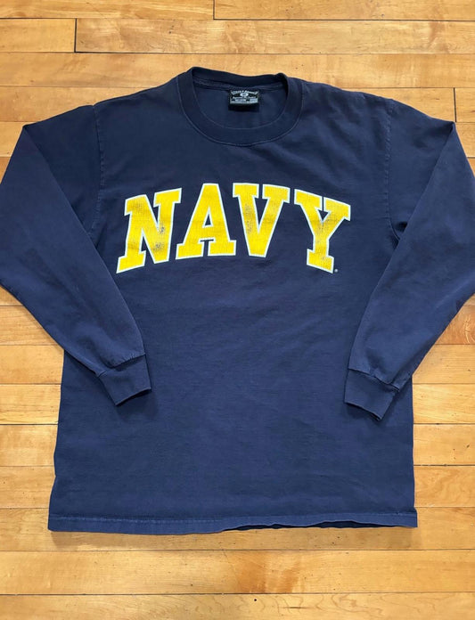 Vintage United States Navy Long Sleeve T-Shirt
