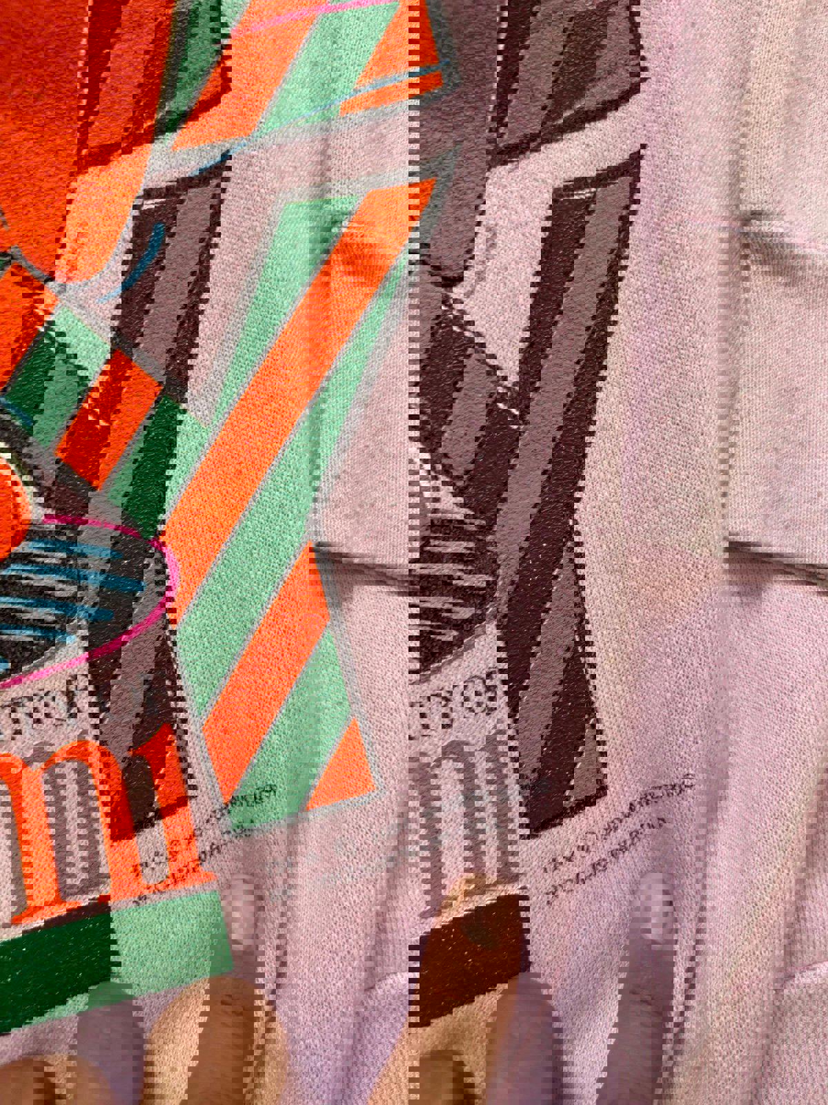 Vintage 90s University of Miami Hurricanes Tweety Bird Crewneck