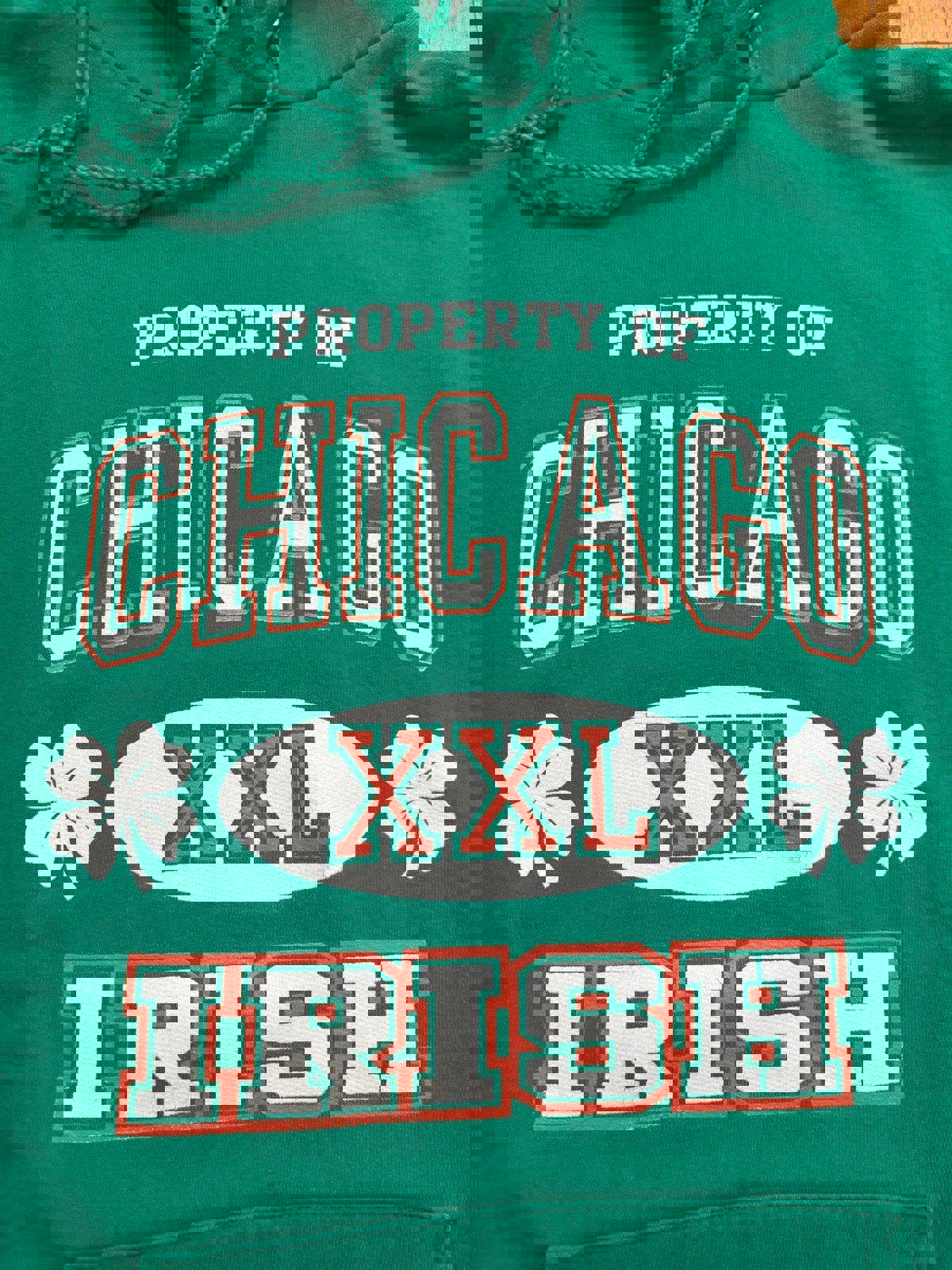 Vintage Chicago Irish St Patricks Day Hoodie