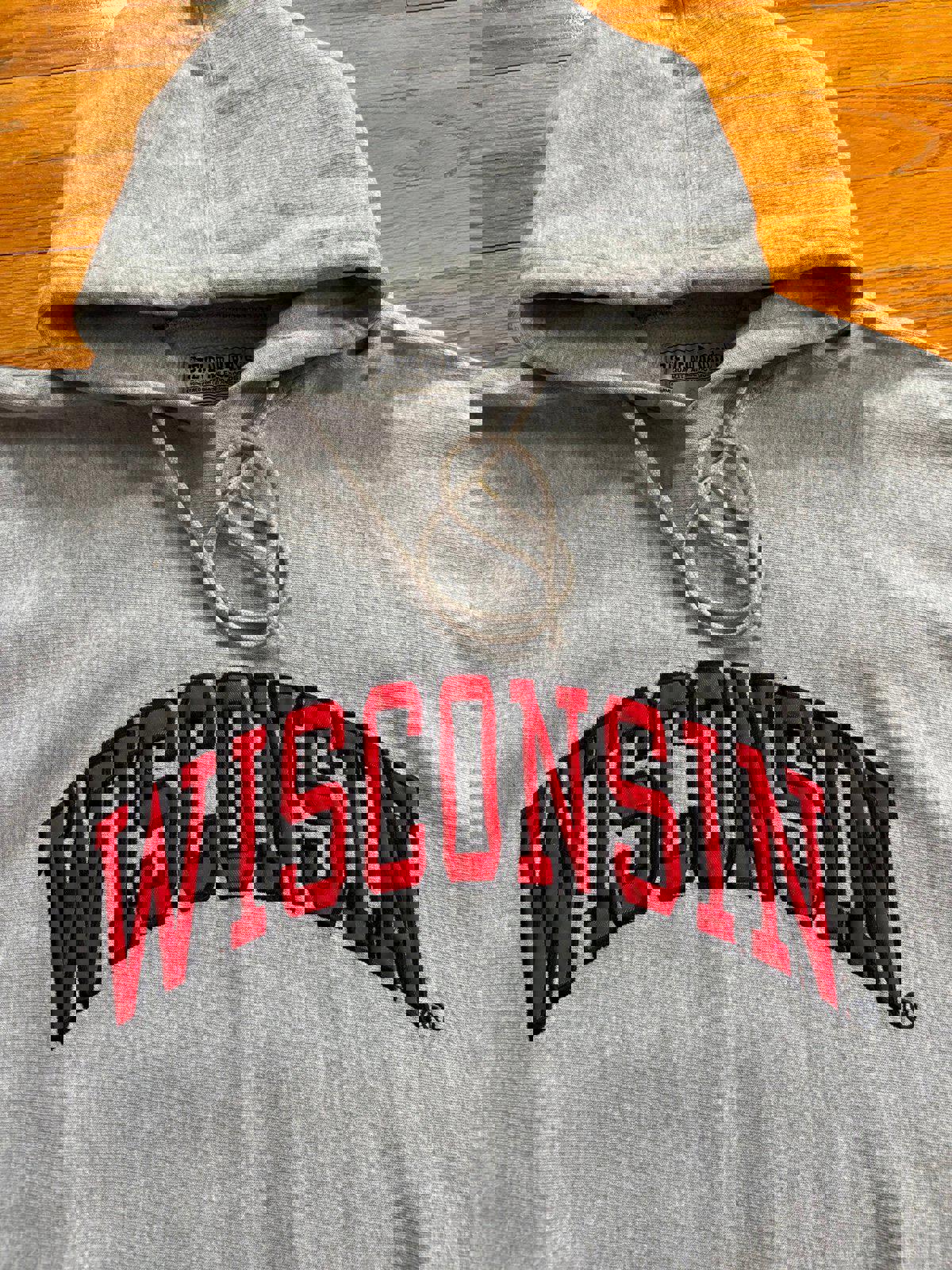 Vintage University of Wisconsin Badgers Hoodie Sweater