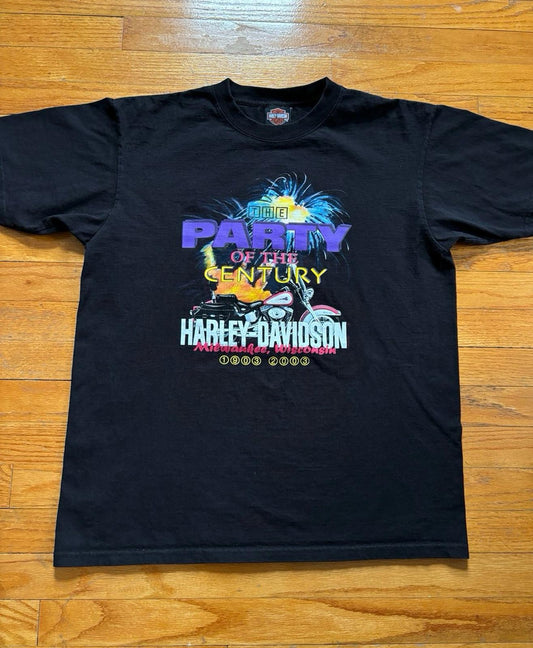Vintage Harley Davidson Motorcycle T-Shirt