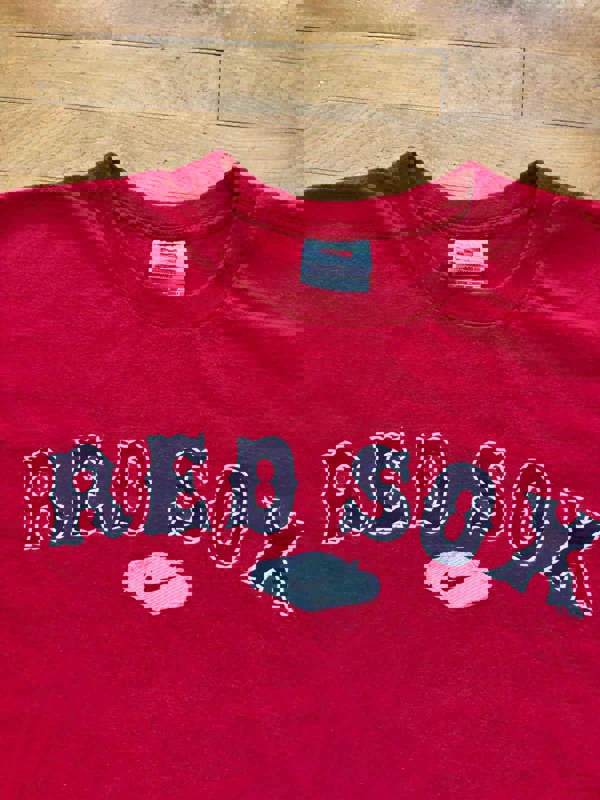 Vintage MLB Boston Red Sox Nike Center Swoosh T-Shirt