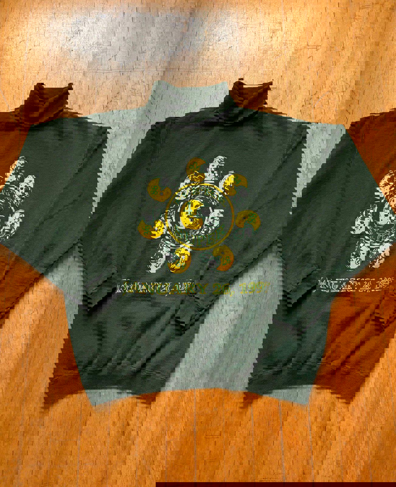 Vintage 90s NFL Green Bay Packers Super Bowl XXXI Champions Crewneck Sweater