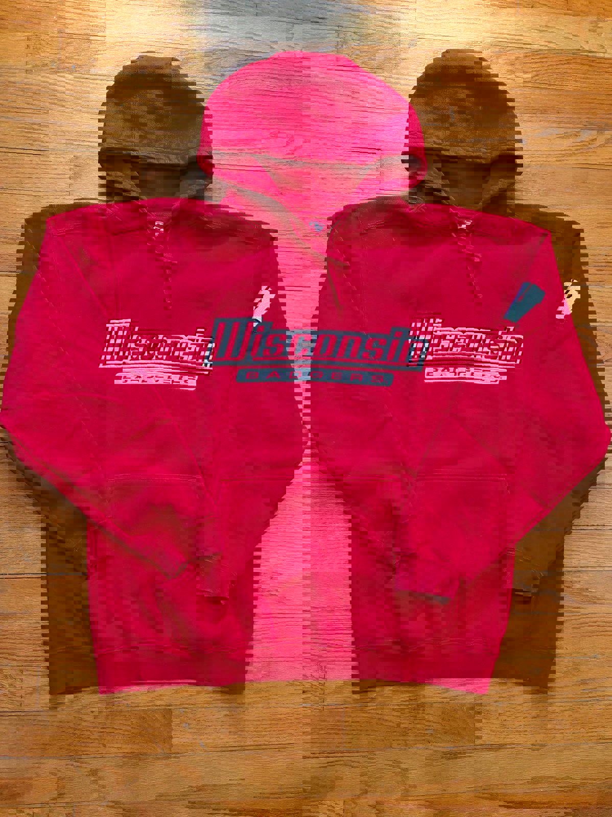 Vintage University of Wisconsin Badgers Hoodie Sweater