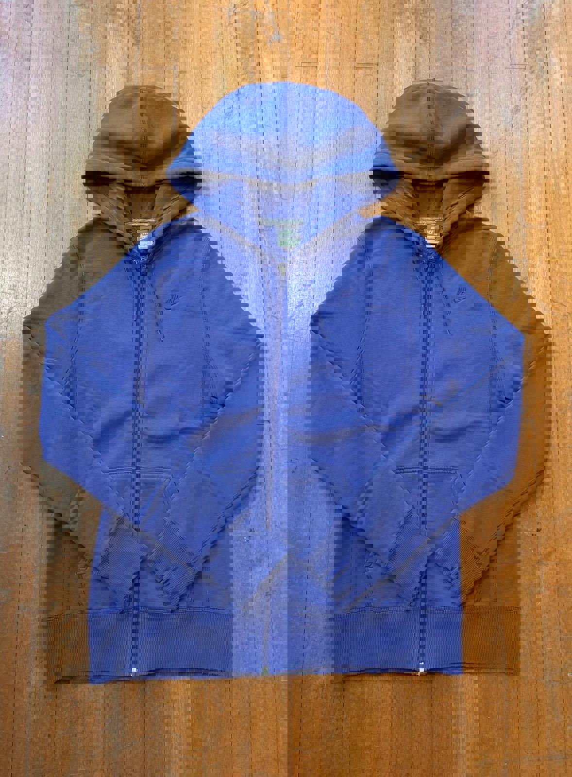 Vintage Nike Swoosh Zip Up Hoodie