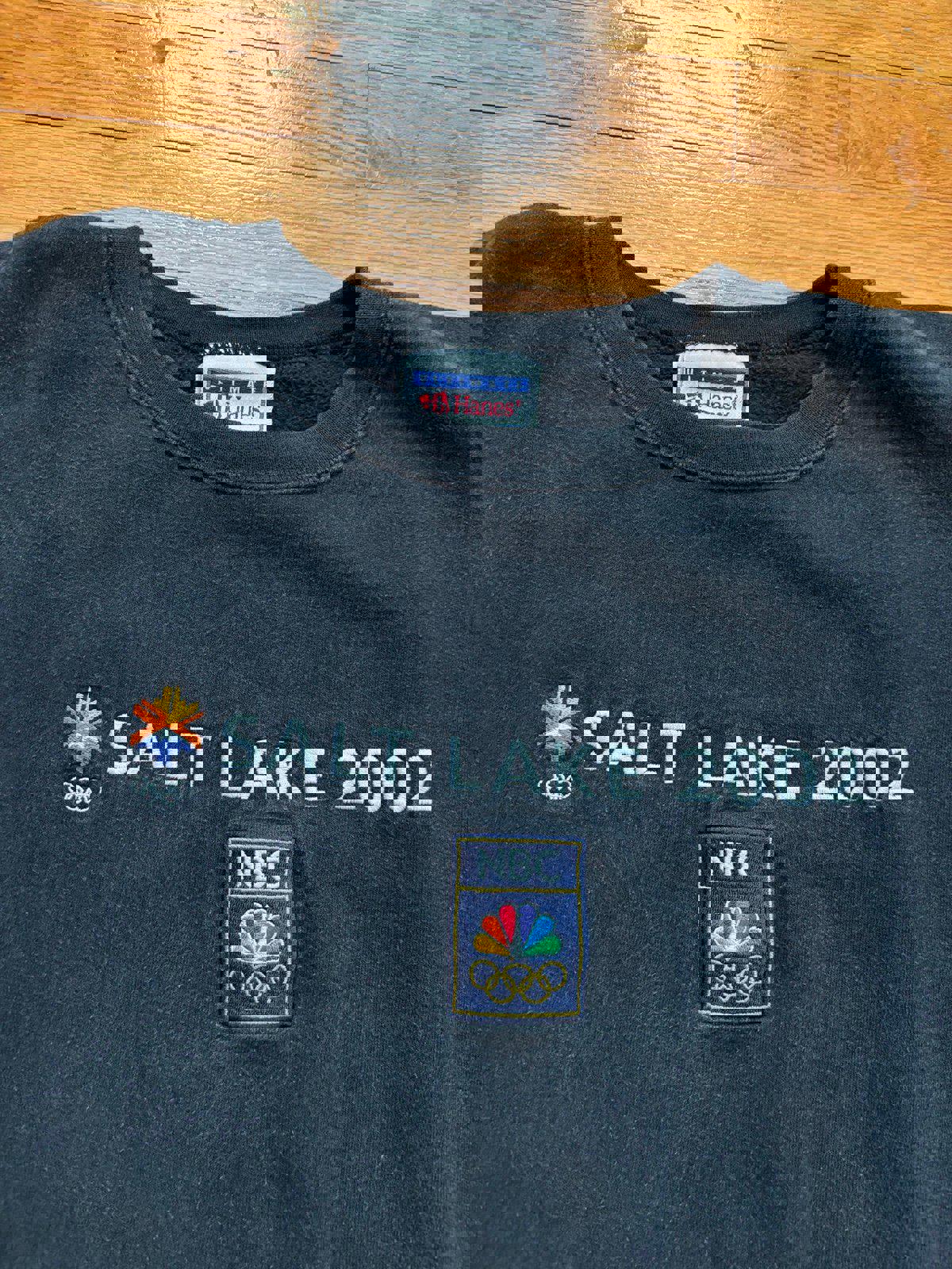 Vintage 2002 Winter Olympics Salt Lake City NBC Crewneck Sweater