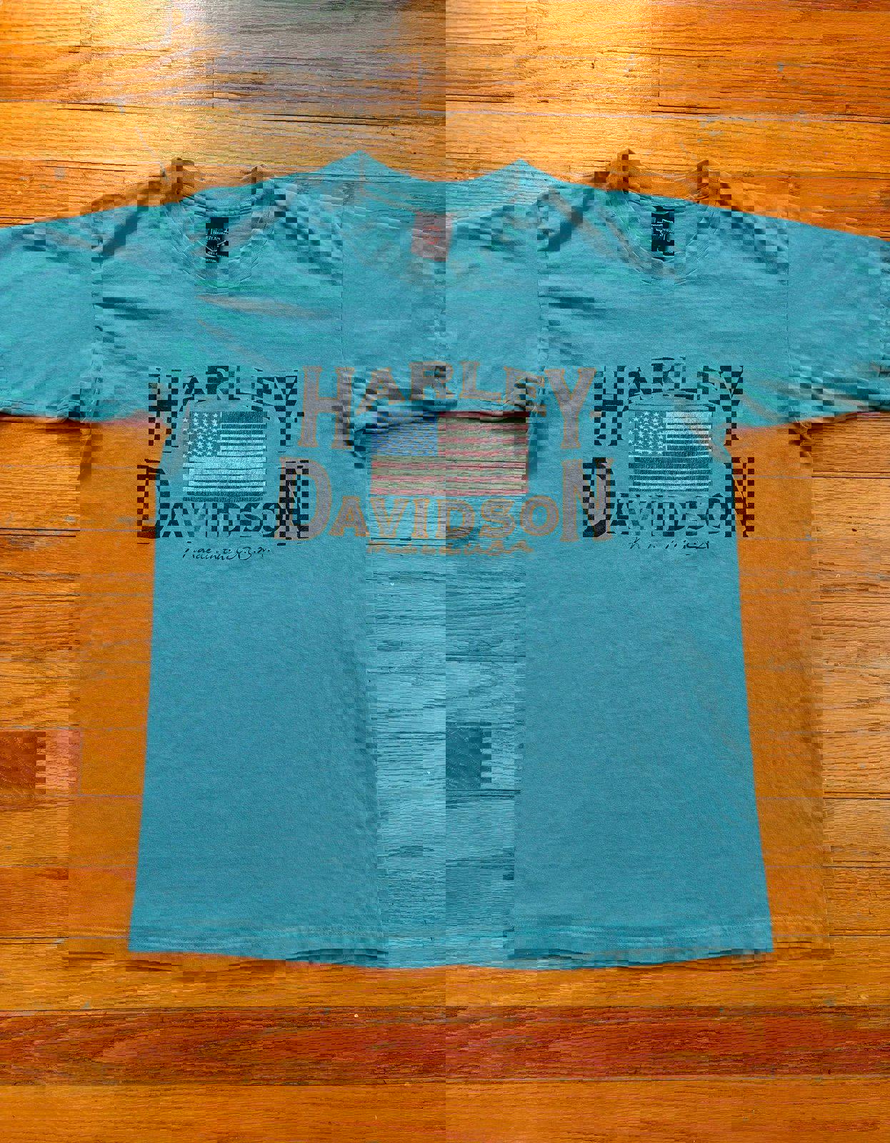 Vintage Harley Davidson Motorcycle T-Shirt