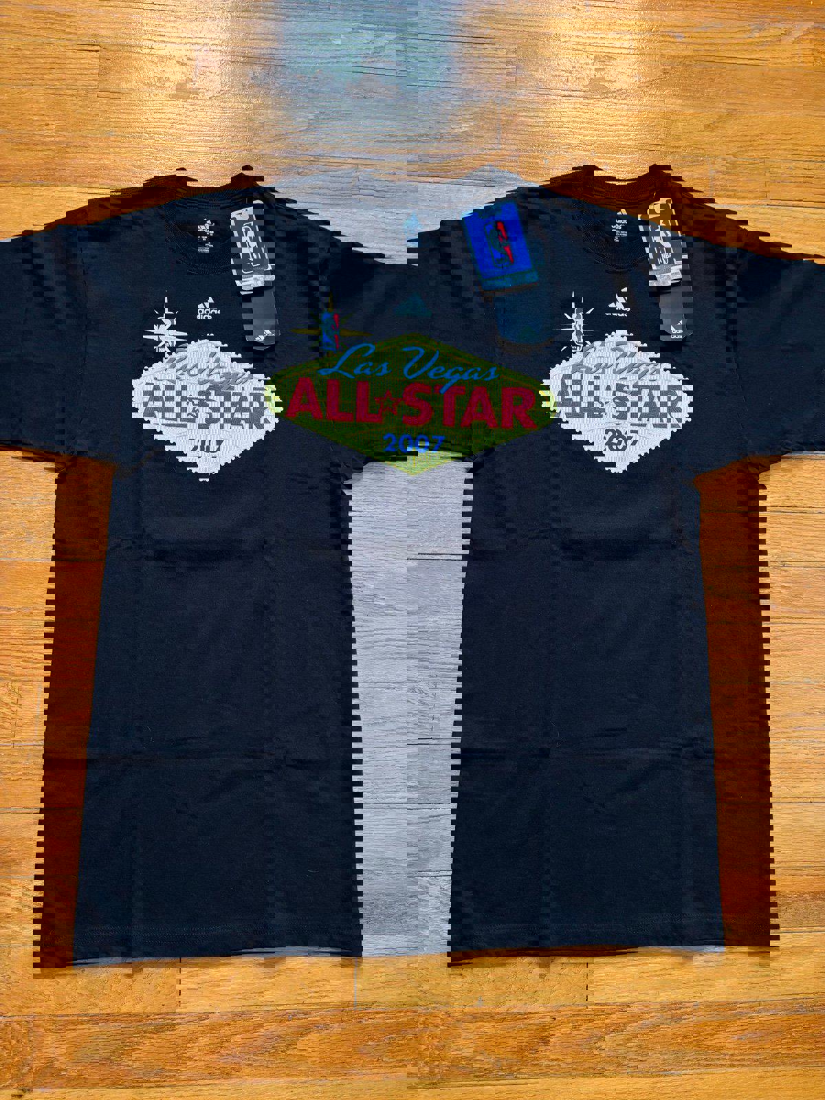 NWT Vintage Adidas NBA Las Vegas All Star Game 2007 T-Shirt