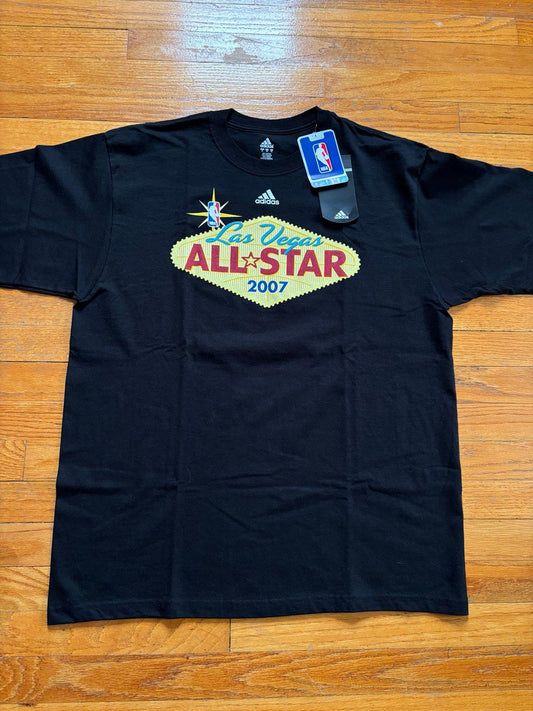 NWT Vintage Adidas NBA Las Vegas All Star Game 2007 T-Shirt