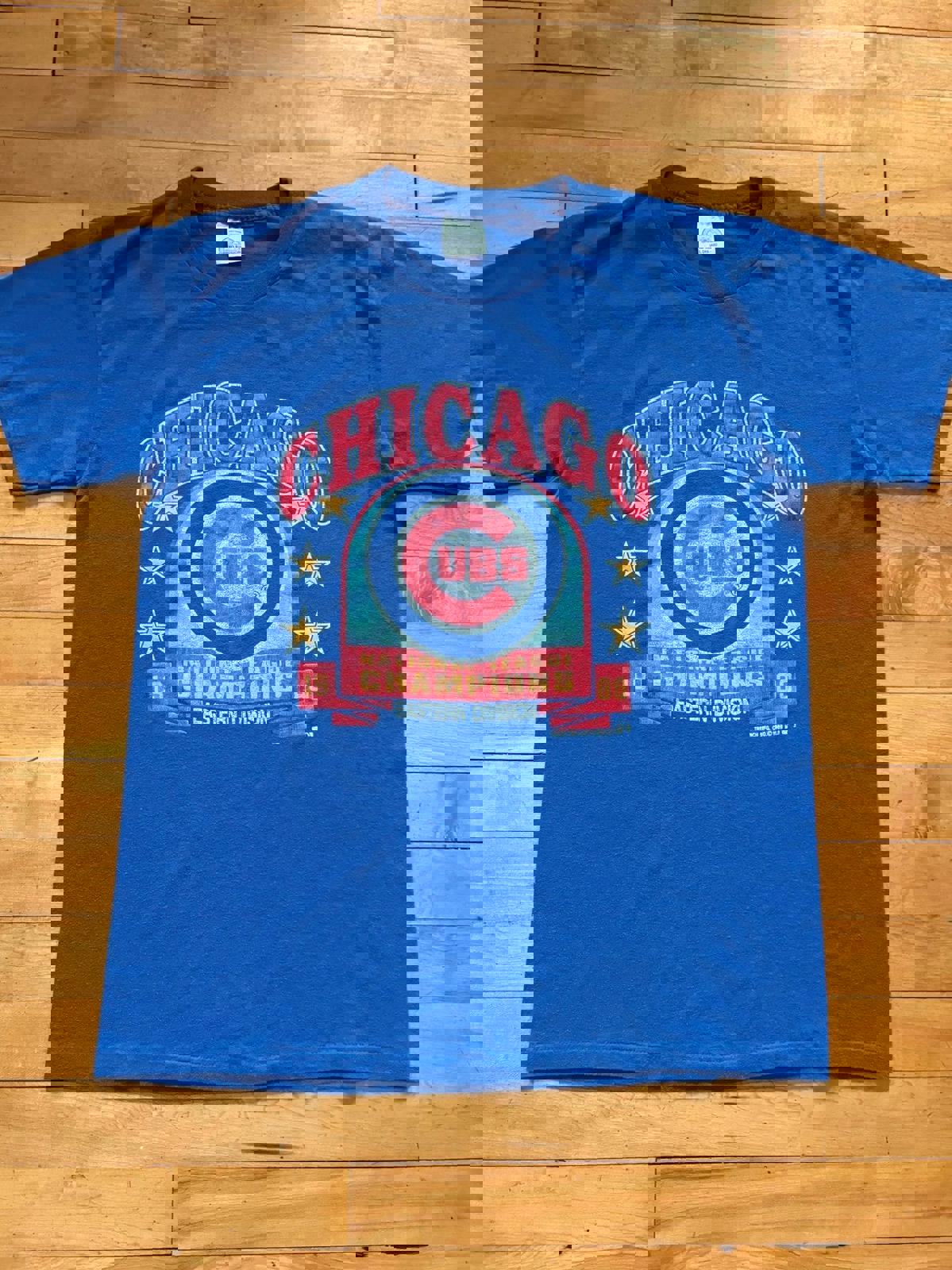 Vintage MLB Chicago Cubs 1989 NL Champions T-Shirt