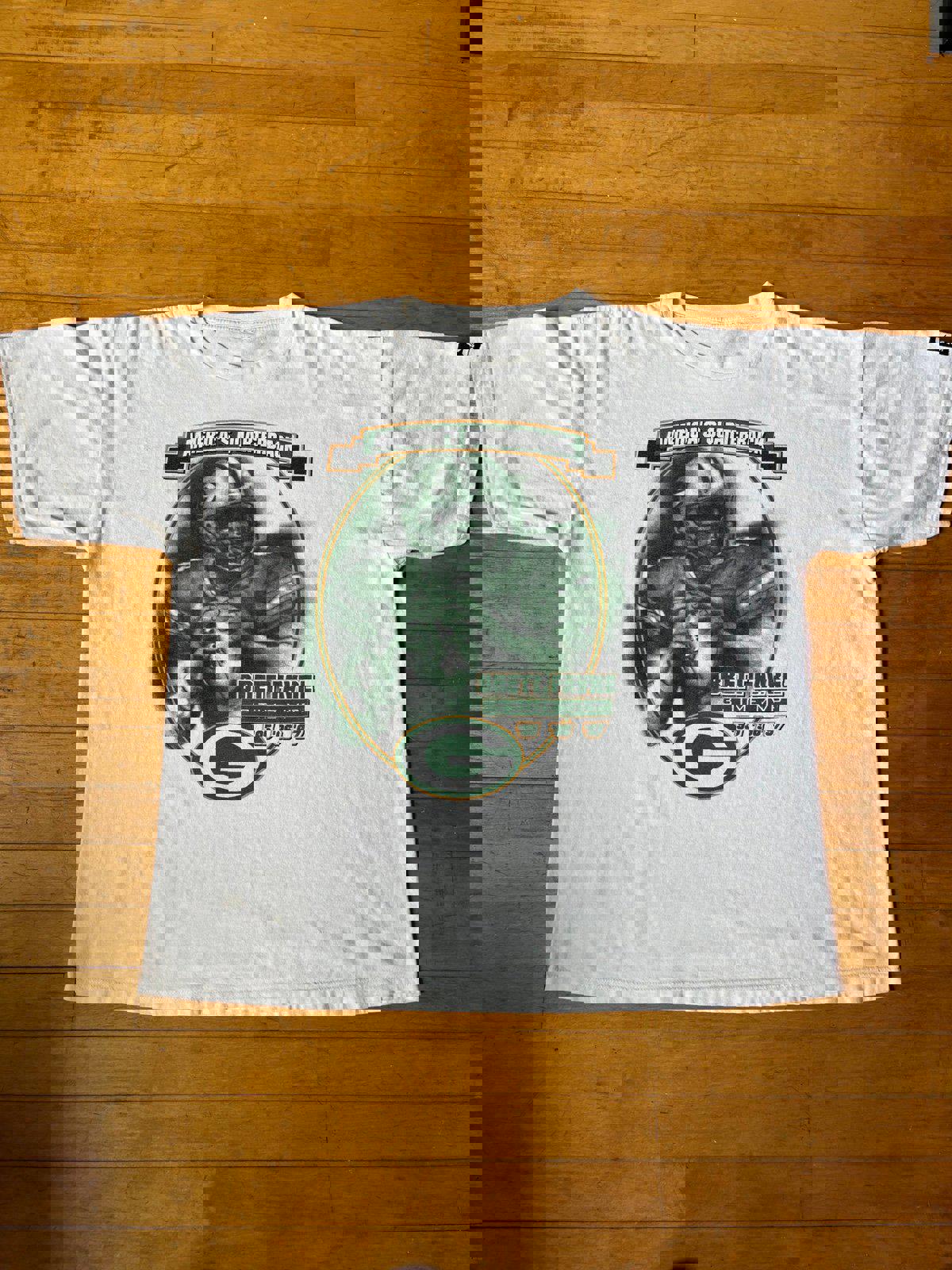 Vintage NFL Brett Farve Green Bay Packers T-Shirt