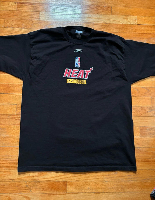Vintage Y2K Reebok NBA Miami Heat Basketball T-Shirt