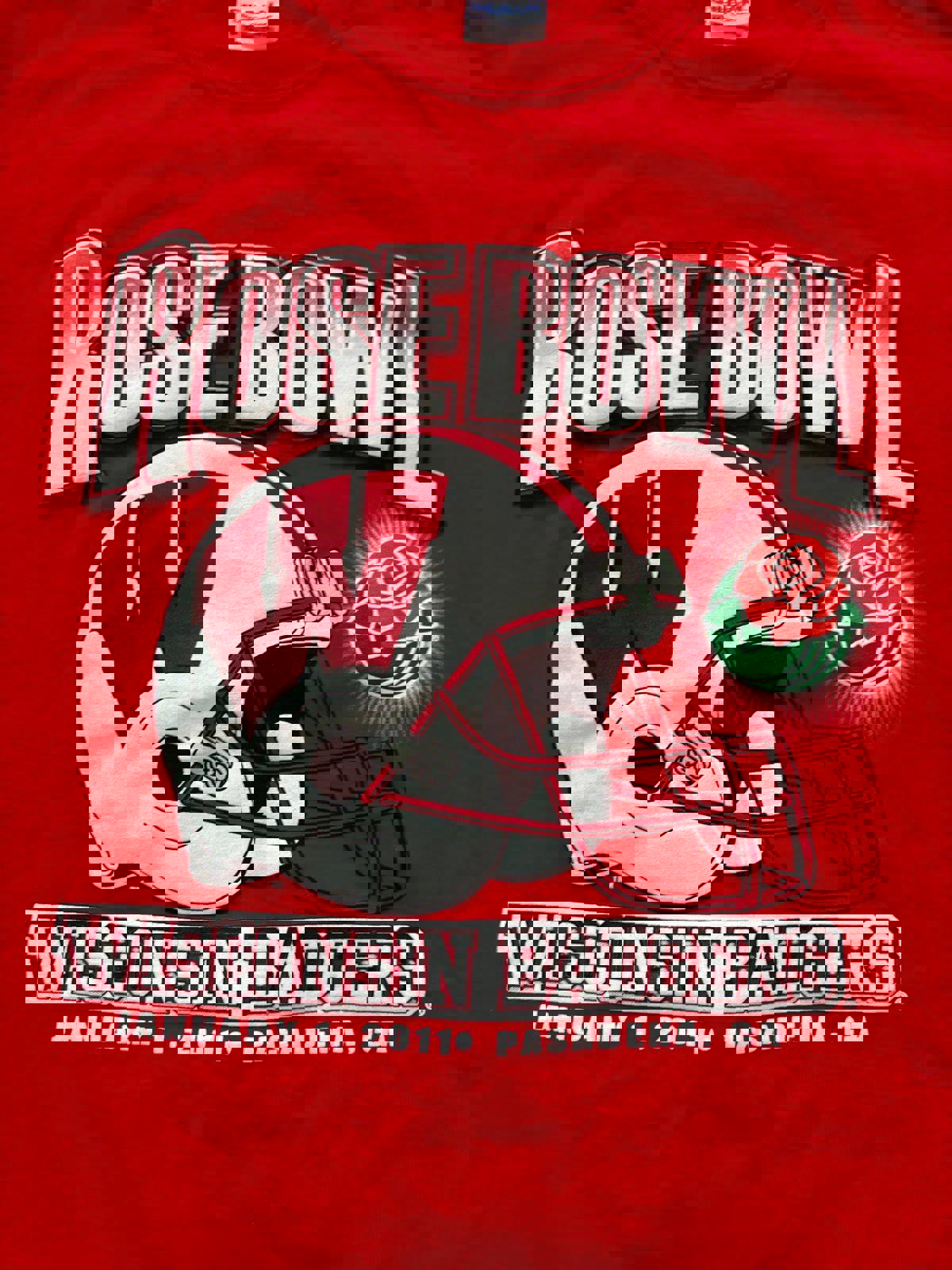 University of Wisconsin Badgers Rose Bowl T-Shirt