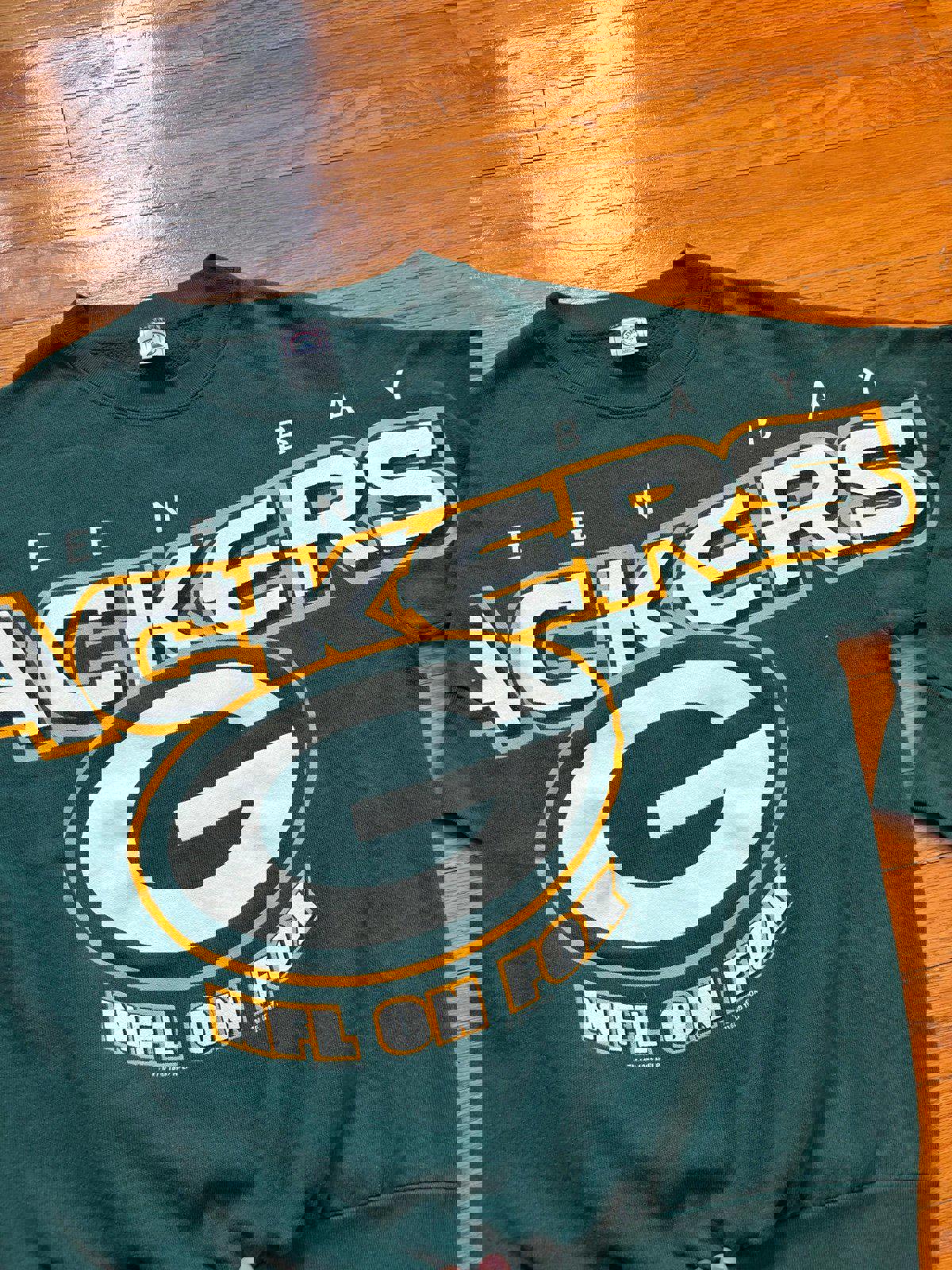 Vintage 90s Green Bay Packer NFL ON FOX Crewneck Sweater