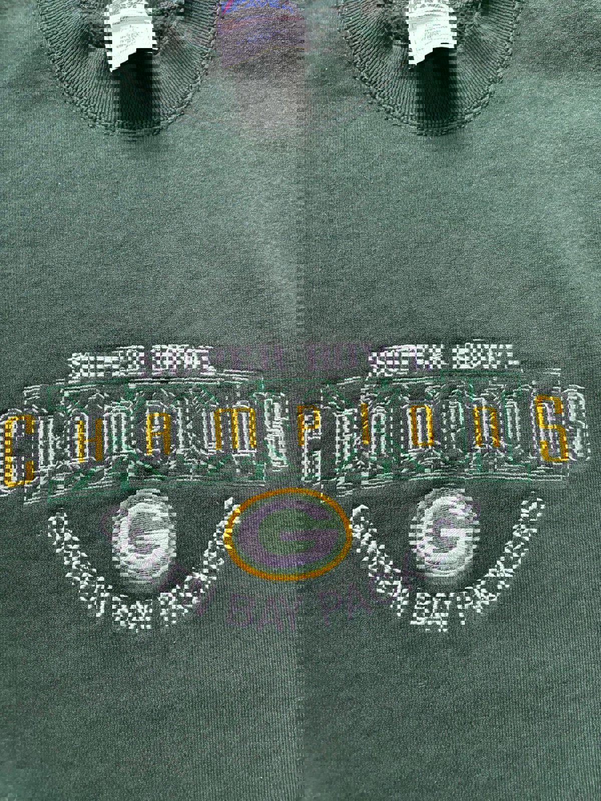 Vintage 90s NFL Green Bay Packers Super Bowl XXXI Champions Crewneck Sweater