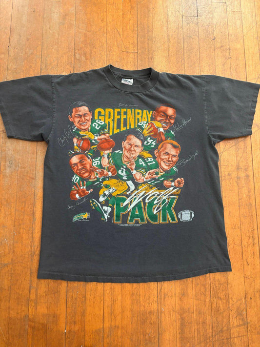 Vintage 90s NFL Brett Farve Green Bay Packers T-Shirt