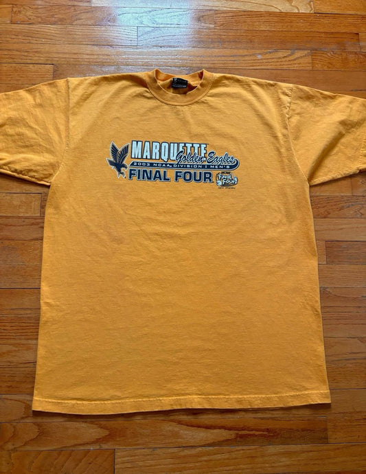 Vintage Marquette Eagles Basketball Final Four T-Shirt