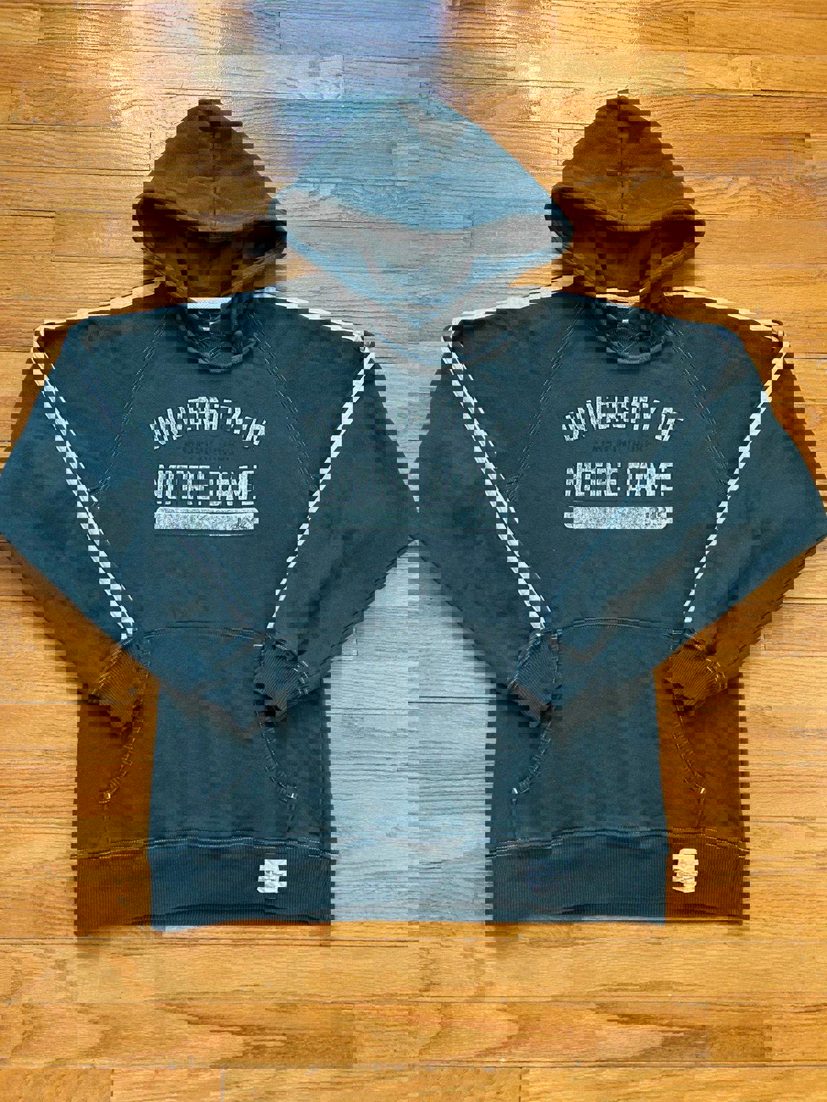 Vintage Champion University of Notre Dame Fighting Irish Hoodie Sweater