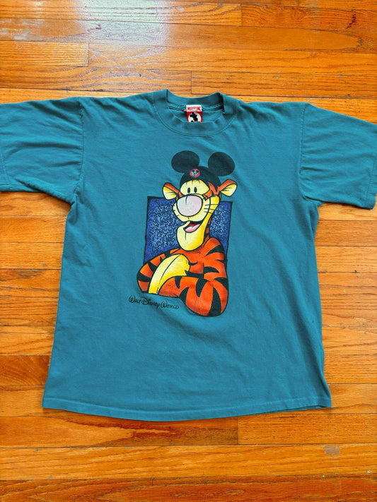 Vintage 90s Disney World Tigger Pooh T-Shirt