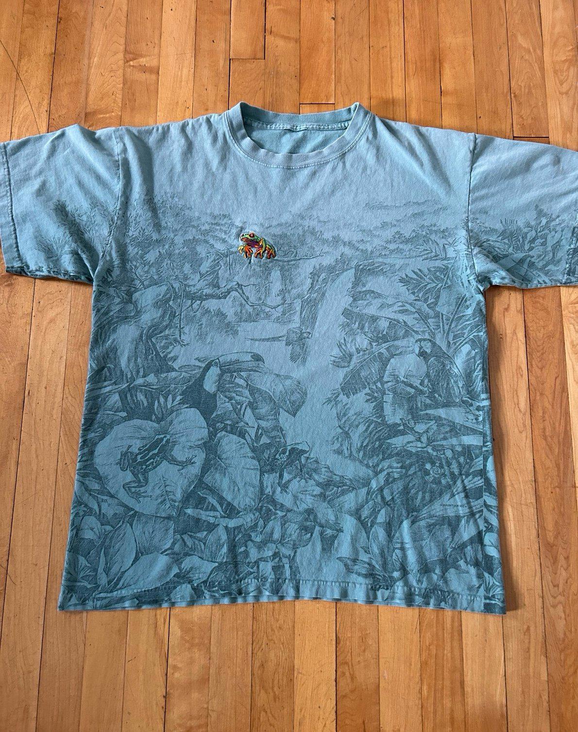 Vintage Rainforest Nature AOP T-Shirt