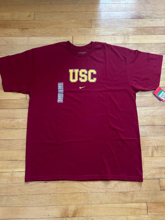 Vintage Nike University of Southern California USC Trojans Center Swoosh T-Shirt