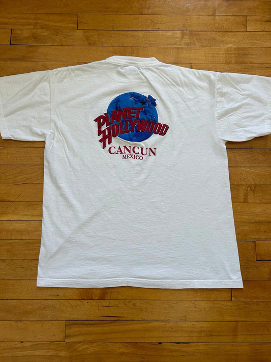 Vintage Planet Hollywood Cancun Mexico T-Shirt