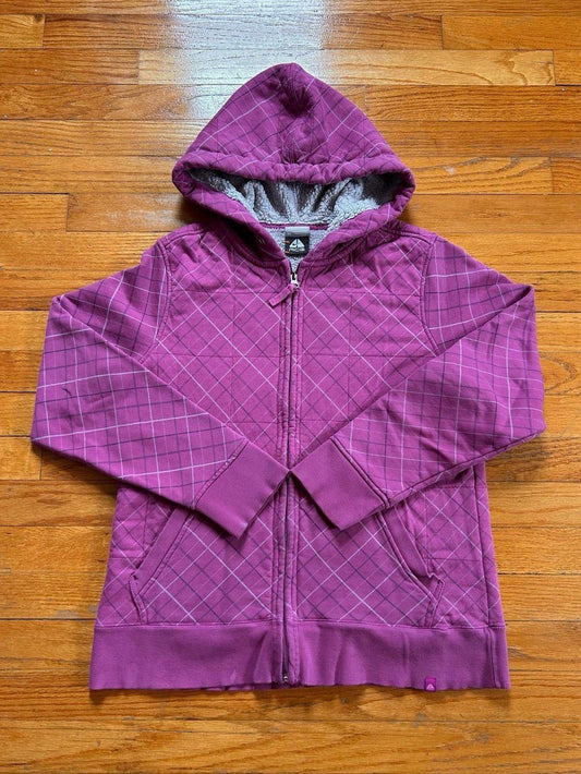 Vintage Nike ACG Pink Purple Fleece Zip Up Hoodie