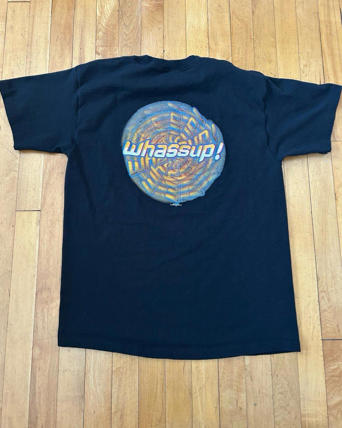Vintage Budweiser Whassup! Promo Beer T-Shirt
