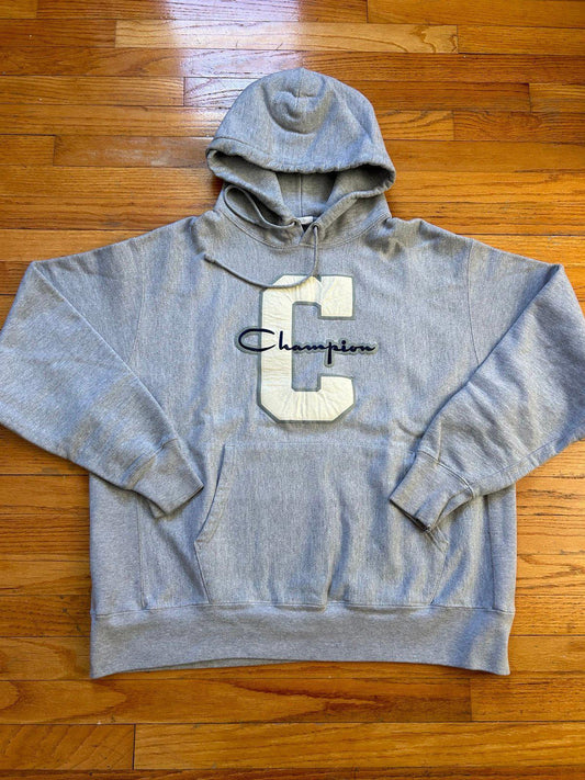 Grey Champion Reversed Weave Hoodie Sweater