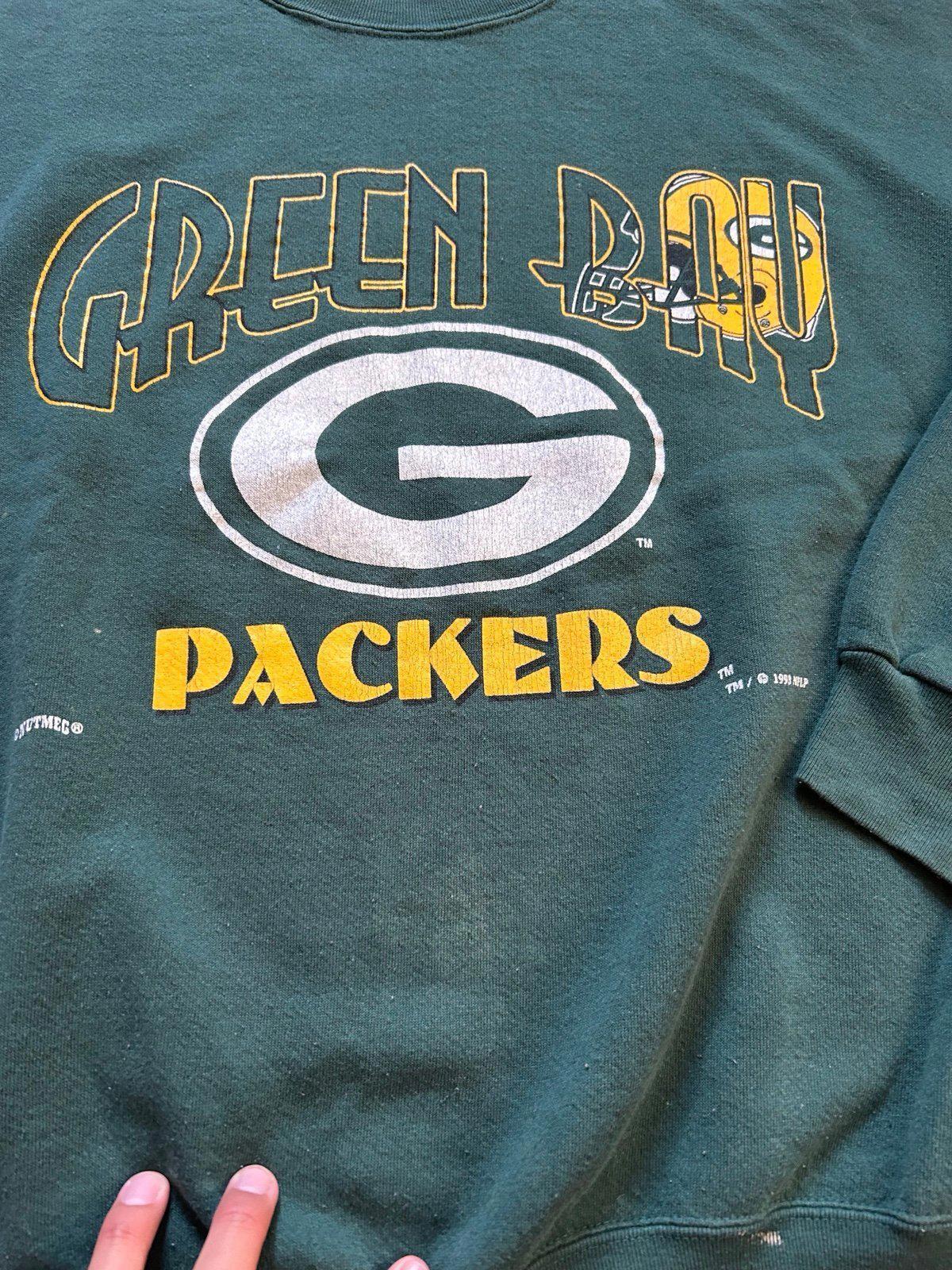 Vintage 90s NFL Green Bay Packer Crewneck Sweater