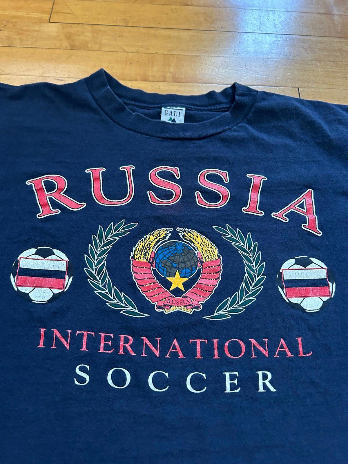 Vintage Russia International Soccer Club T-Shirt