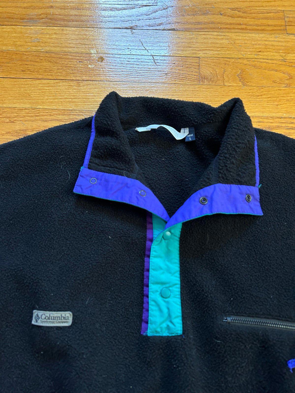 Vintage 90s Columbia Made in USA Fleece Sweater