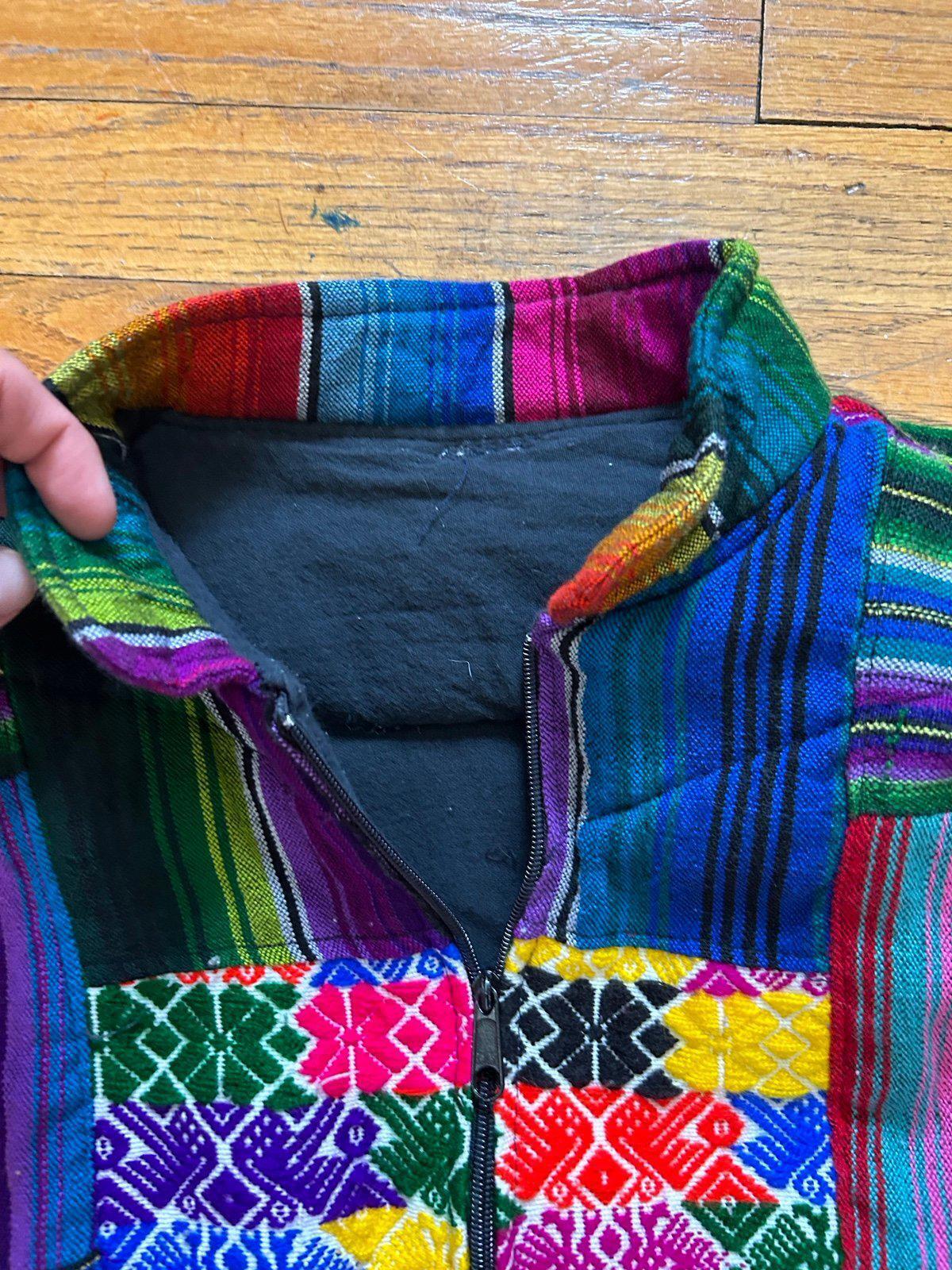 Vintage Mexican Zarape Design Zip up Jacket