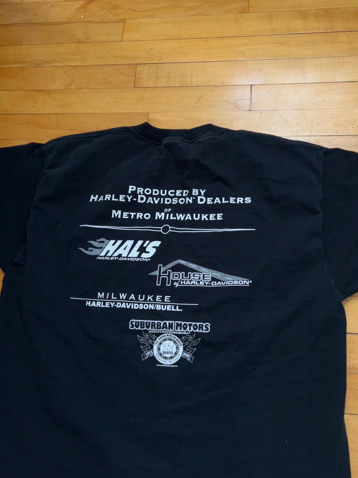 Vintage Harley Davidson Motorcycle T-Shirt