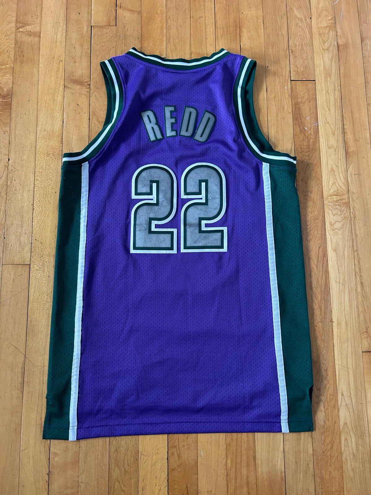 Vintage NBA Reebok Milwaukee Bucks Michael Redd Jersey