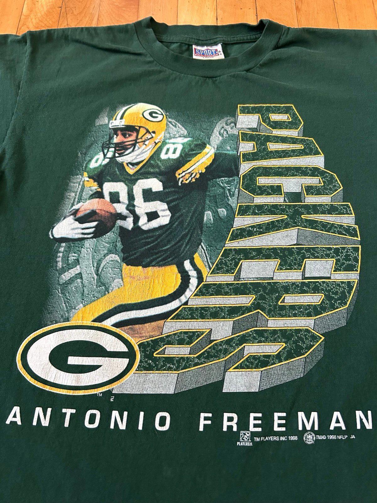 Vintage NFL Antonio Freeman Green Bay Packers T-Shirt