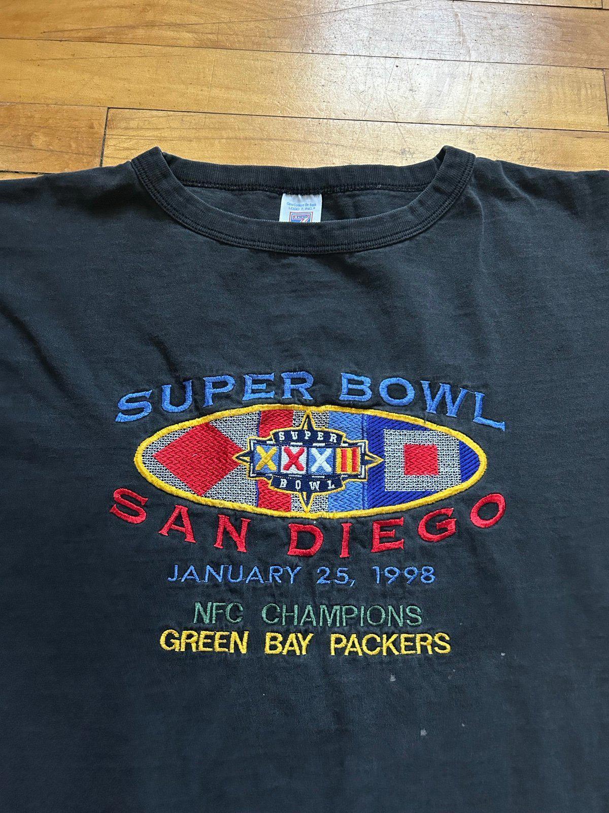 Vintage Green Bay Packers NFL Super Bowl XXXII NFC Champions T-Shirt