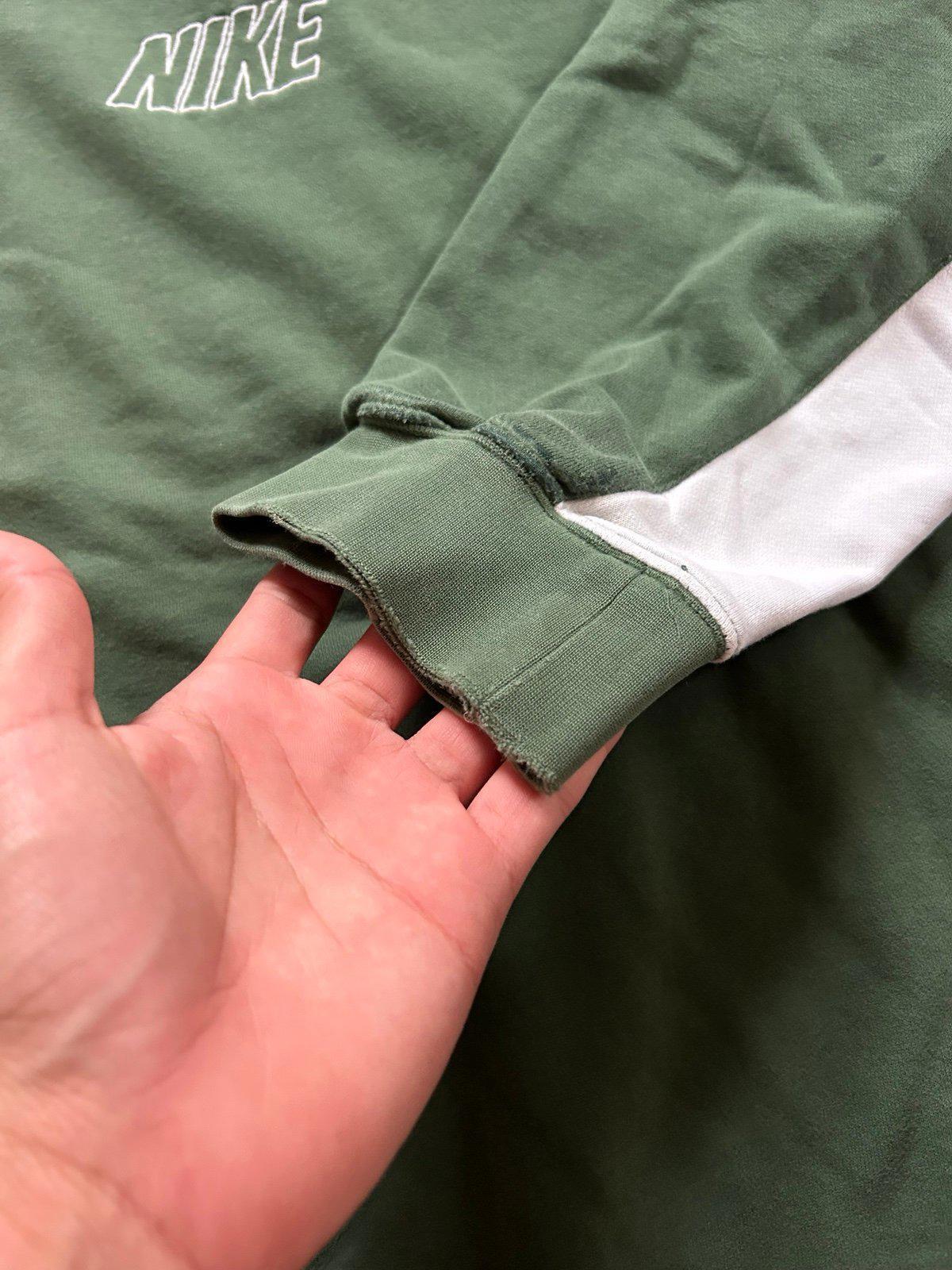 Vintage Nike Green Quarter Zip Sweater