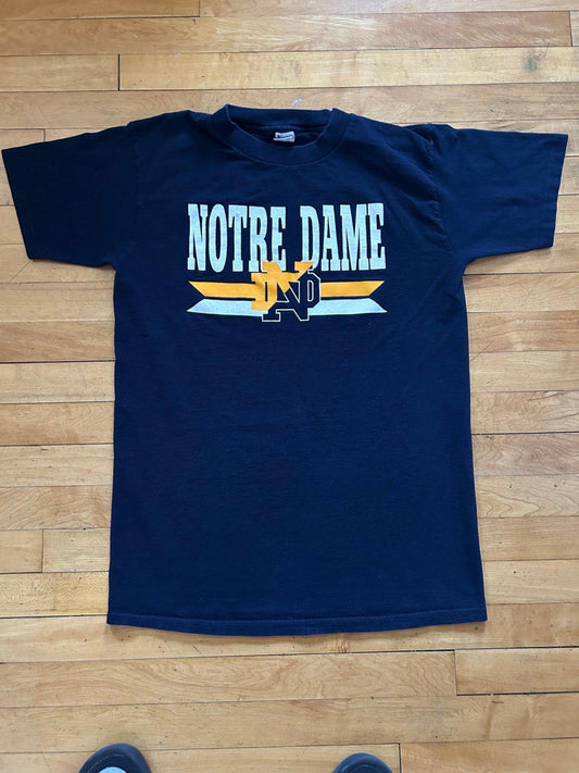 Vintage 80s University of Notre Dame Fighting Irish Champion T-Shirt