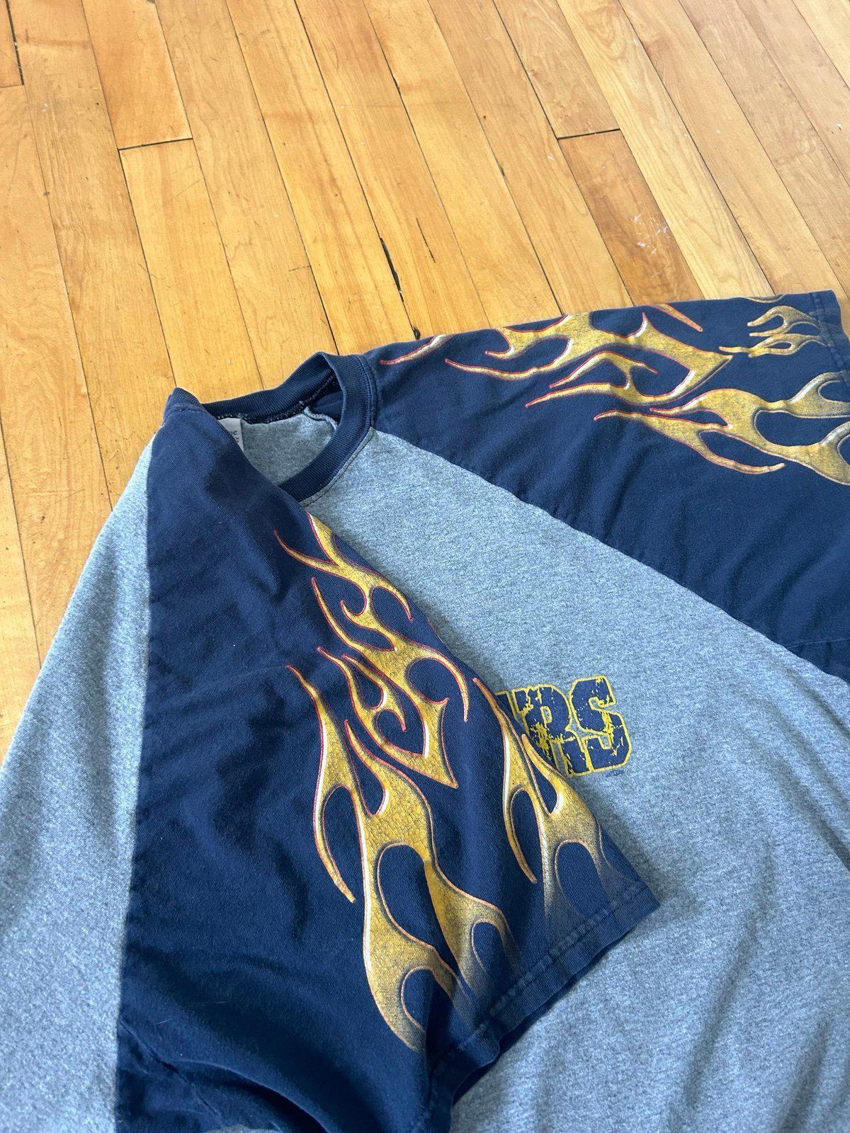 Vintage 90s United Steelworkers Flames T-Shirt