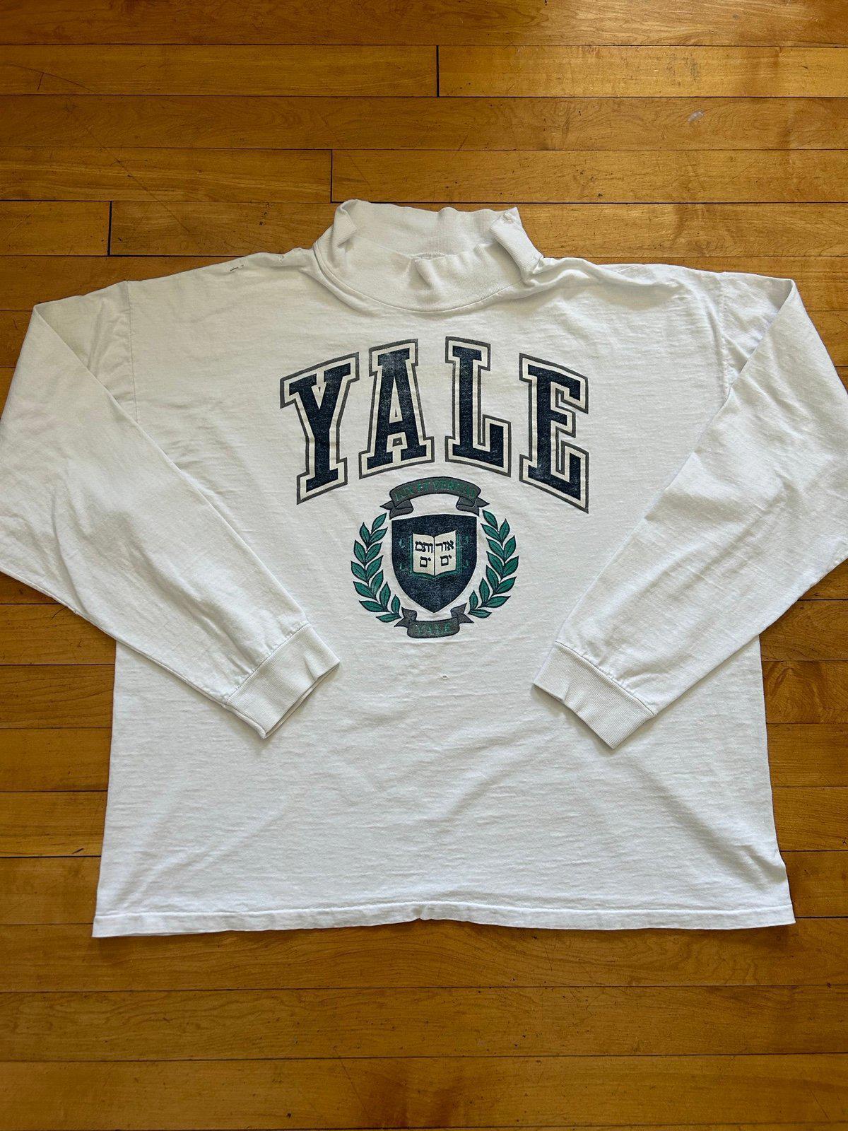 Vintage University of Yale Long Sleeve Single Stitch T-Shirt