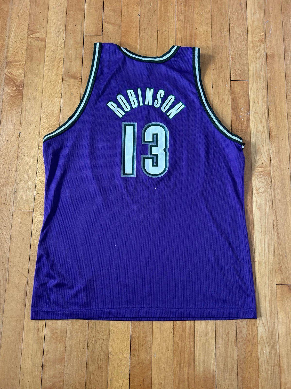 Vintage Milwaukee Bucks Glen "Big Dog" Robinson NBA Champion Jersey