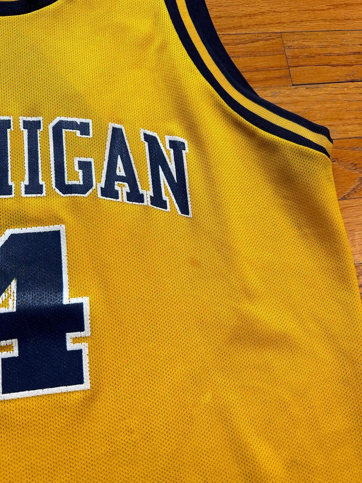 Vintage University of Michigan Wolverines Chris Webber Basketball Jersey