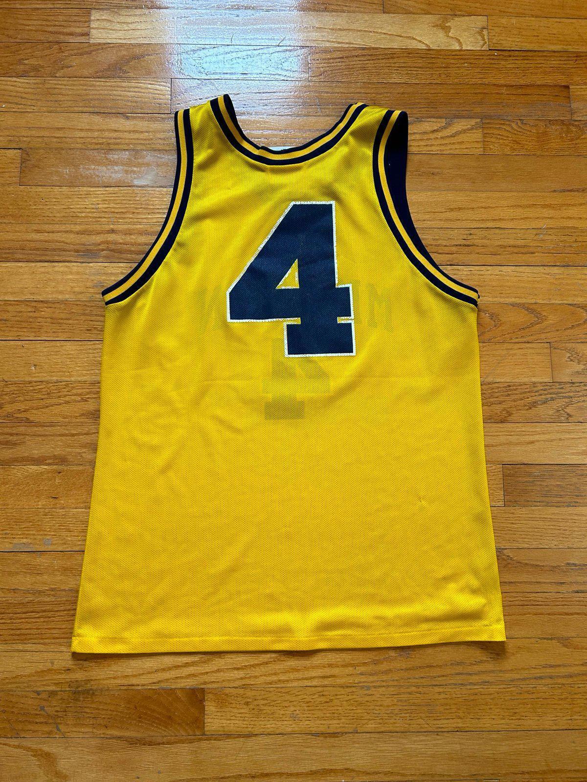 Vintage University of Michigan Wolverines Chris Webber Basketball Jersey